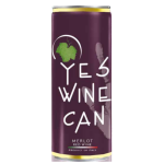 Yes Wine Can - Vino Rosso MERLOT in lattina da 250 ml